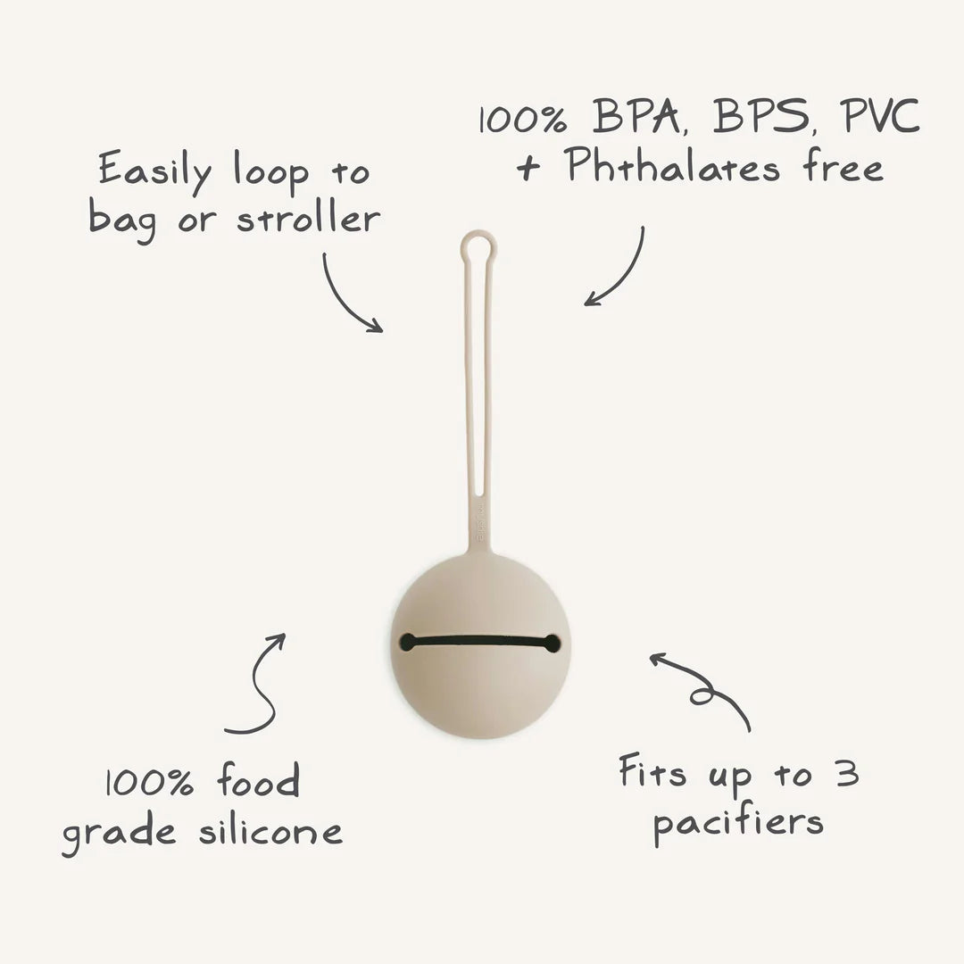 Silicone Pacifier Case (Shifting Sands)