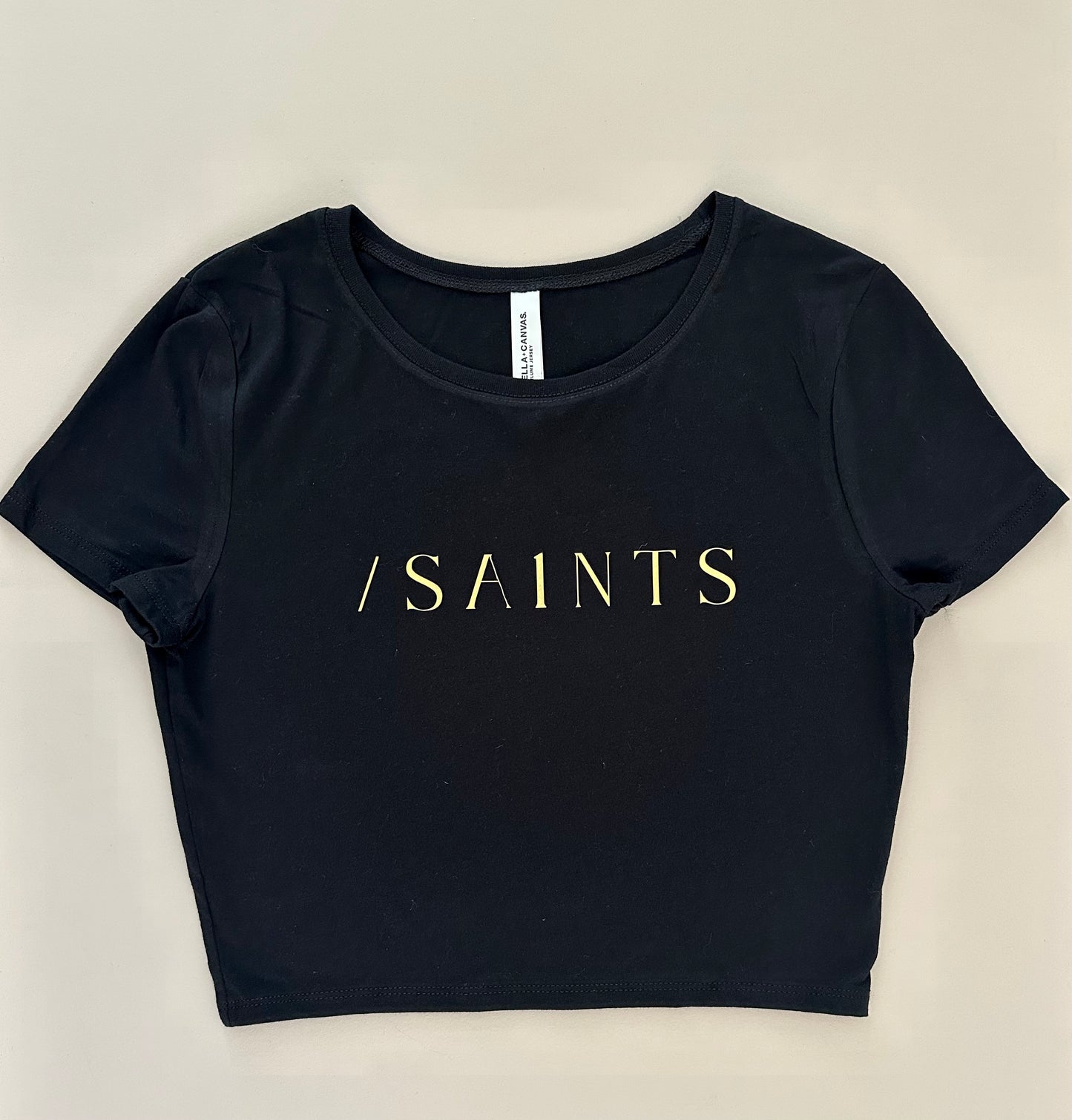 / Sa1nts Cropped Tee (black)