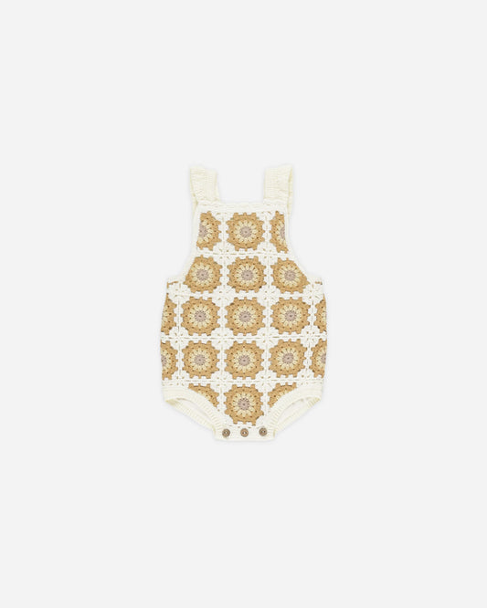 Crochet Romper || Marigold Daisy