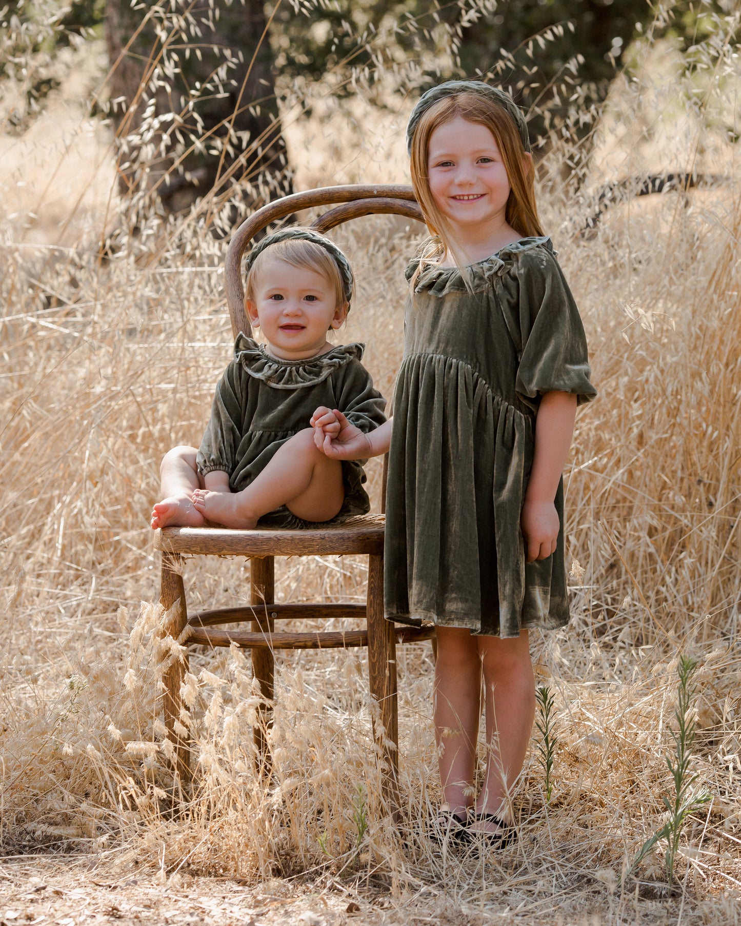 Adeline Romper (pine)