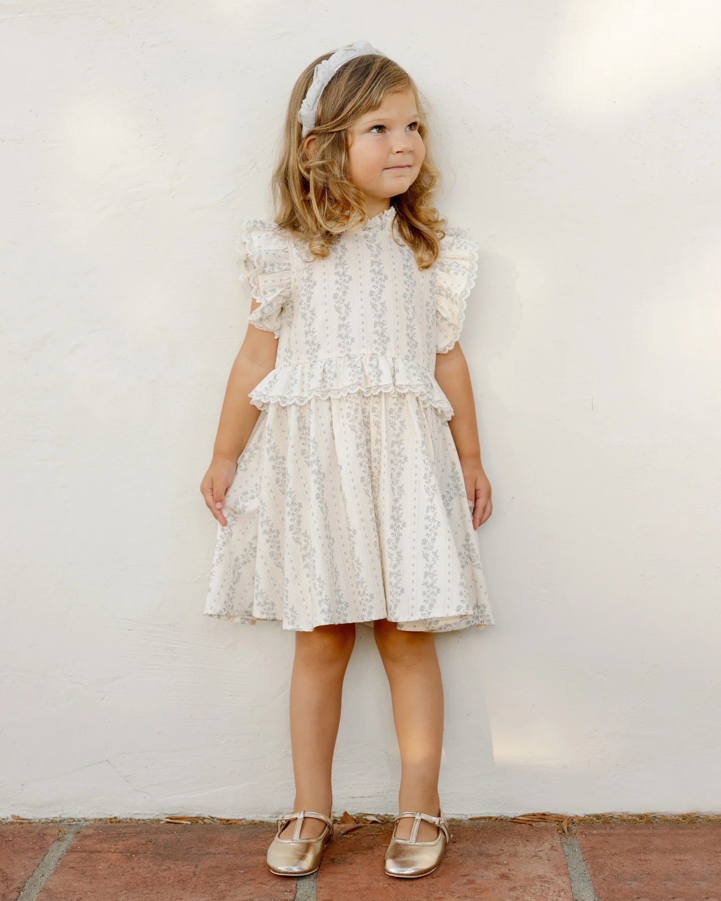 Pleated Headband | Powder Blue