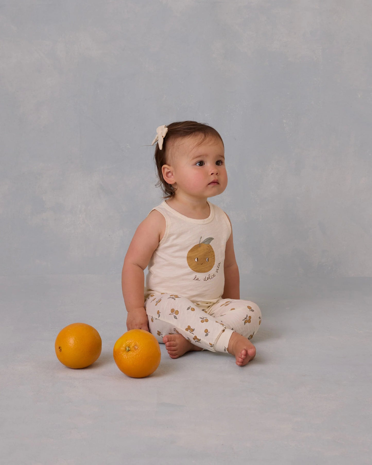 Tank + Slouch Pant Set|| Oranges