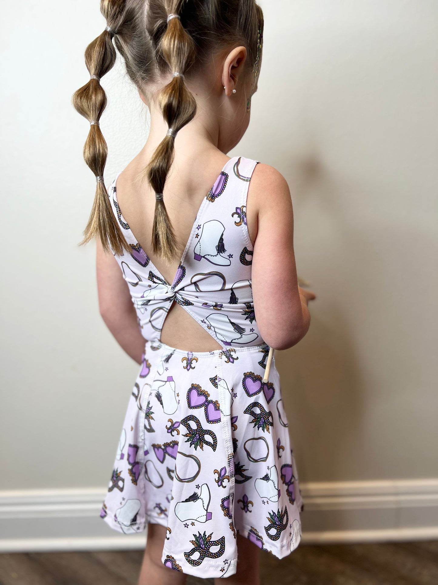 Mardi Gras Athletic Dress