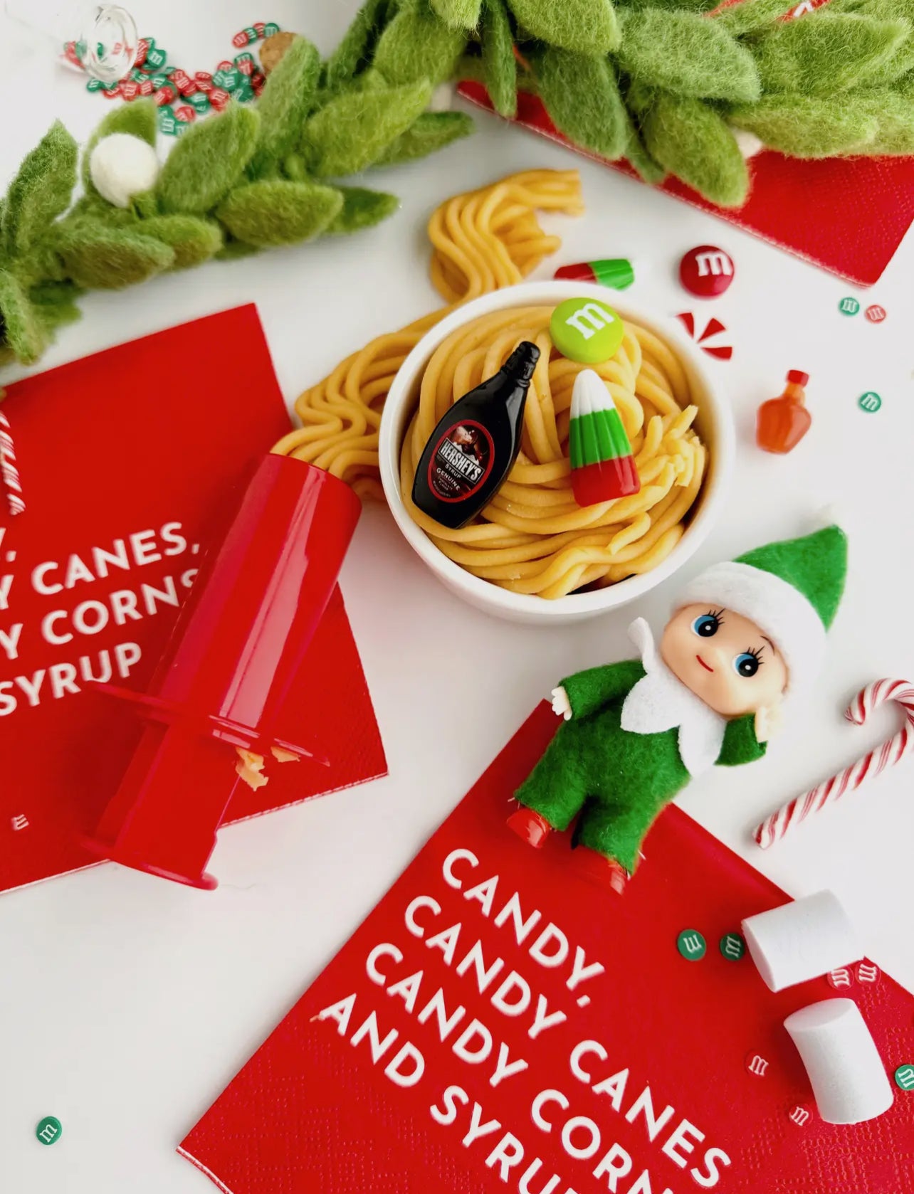 Elf Breakfast (maple syrup) Kiddough play kit