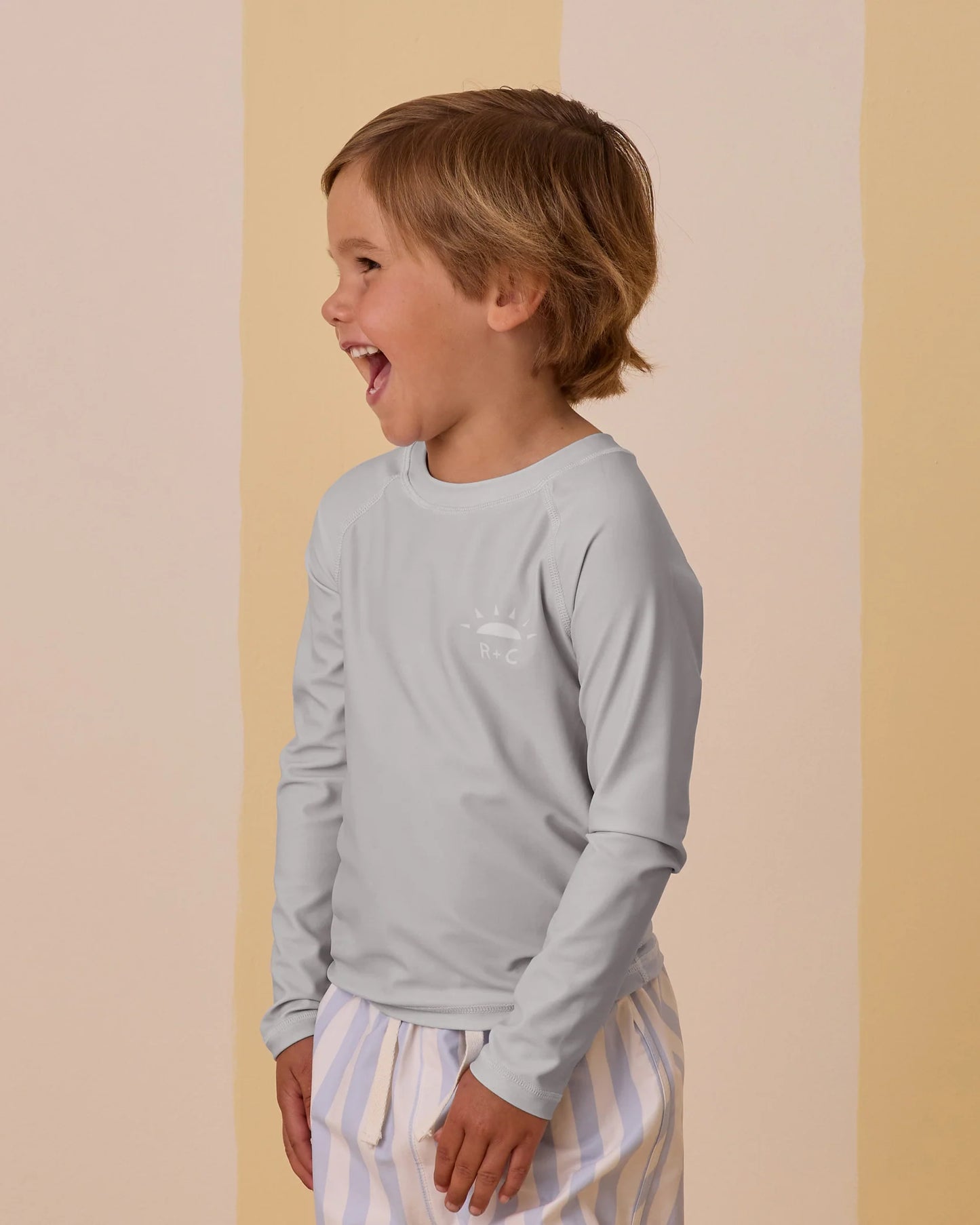 Long Sleeve Rashgaurd || Light Blue