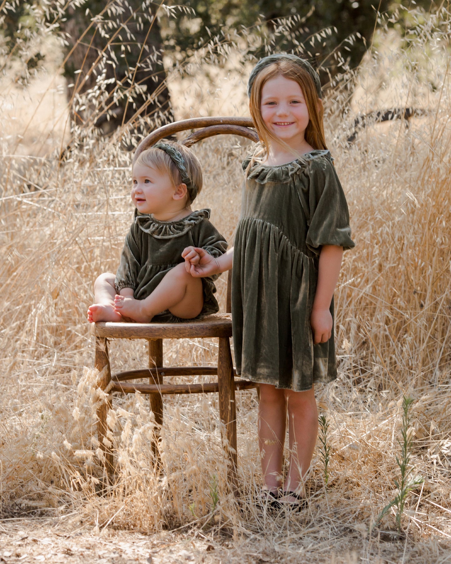 Adeline Romper (pine)