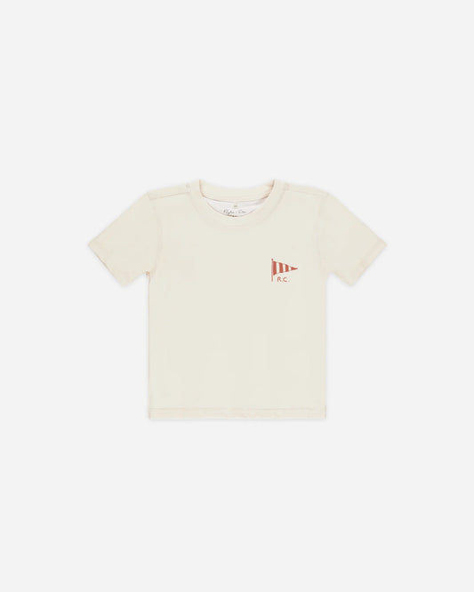 Short Sleeve Rashgaurd || Natural