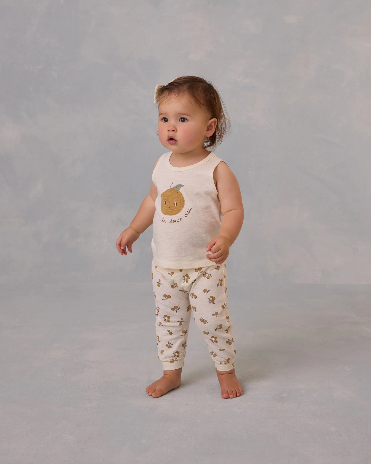 Tank + Slouch Pant Set|| Oranges