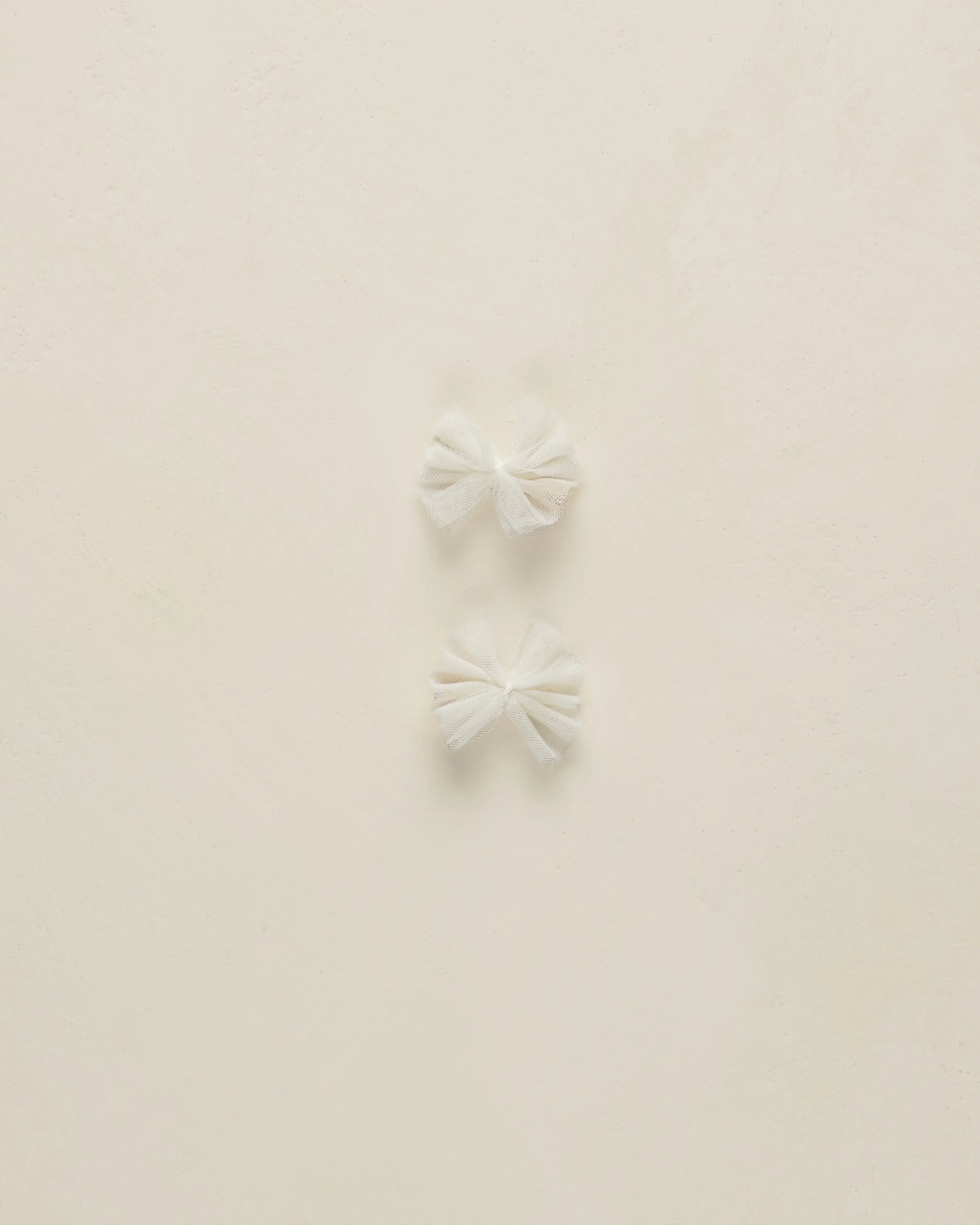 Flutter Tulle Clip || Ivory