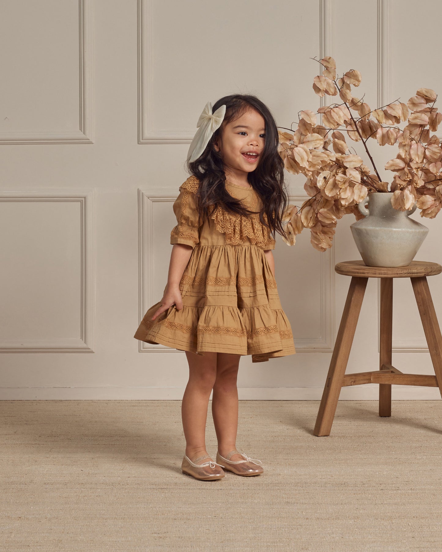 Genevieve Dress (golden)