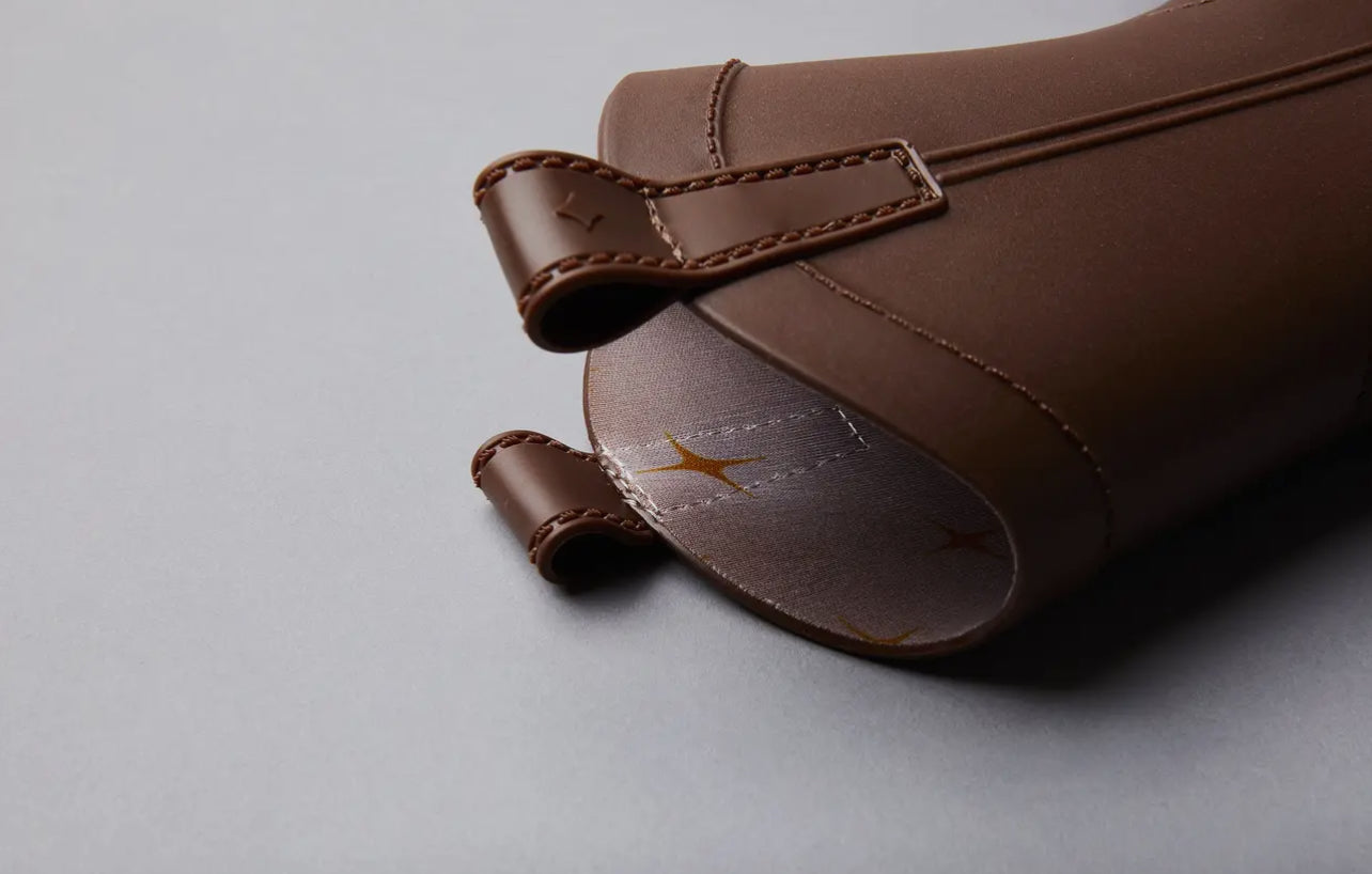All Weather Rubber Cowboy Boot (brown)