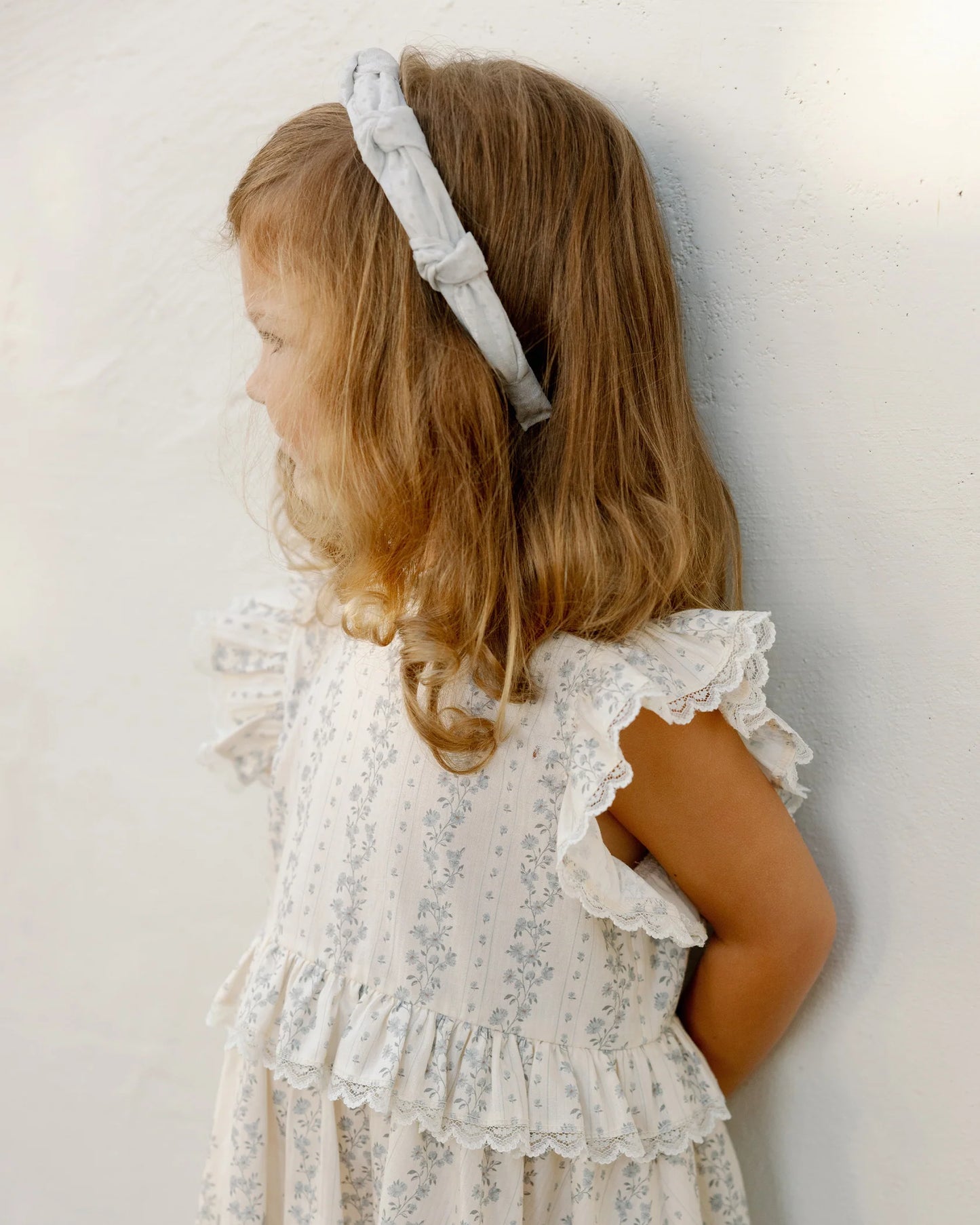 Pleated Headband | Powder Blue