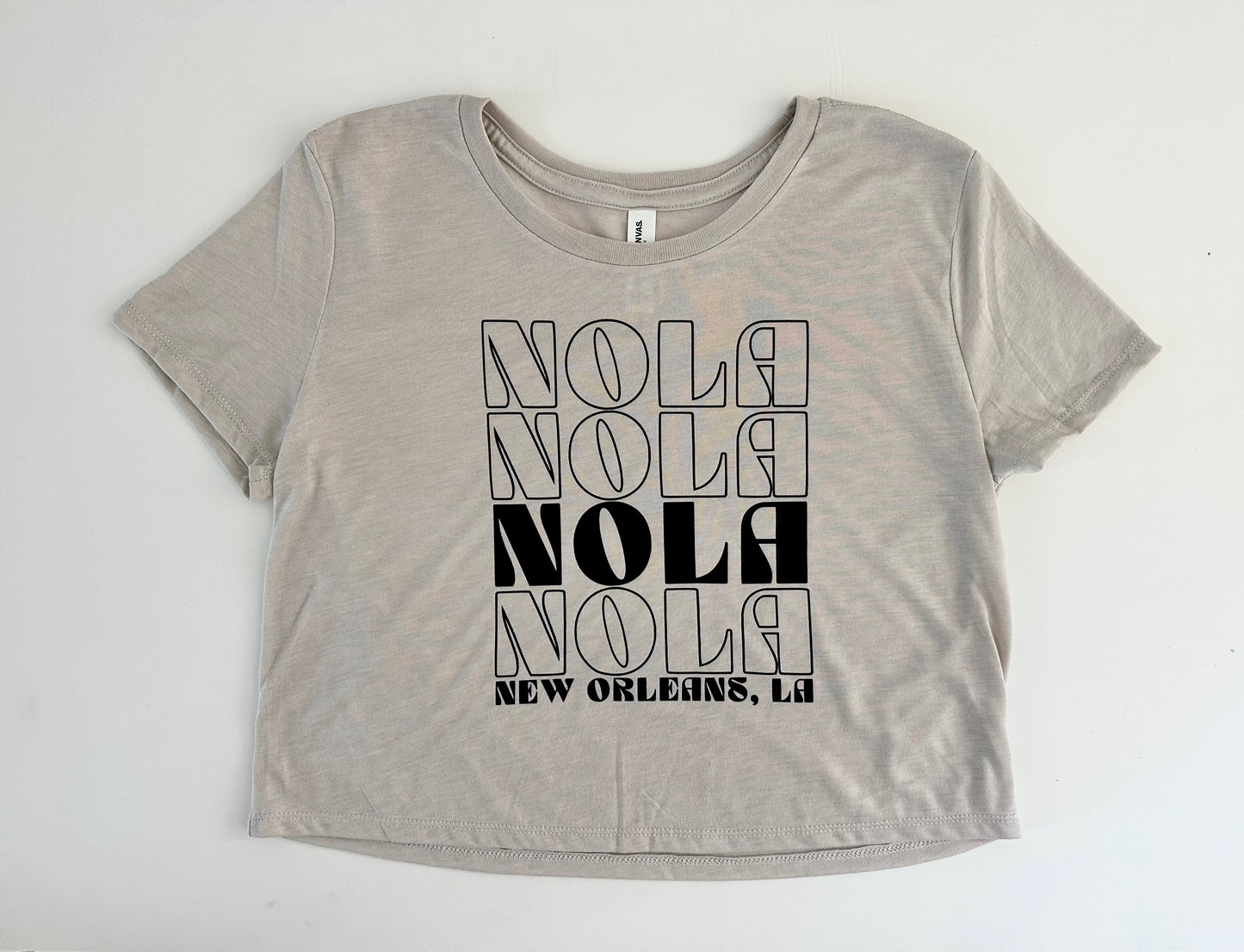 NOLA Cropped Tee