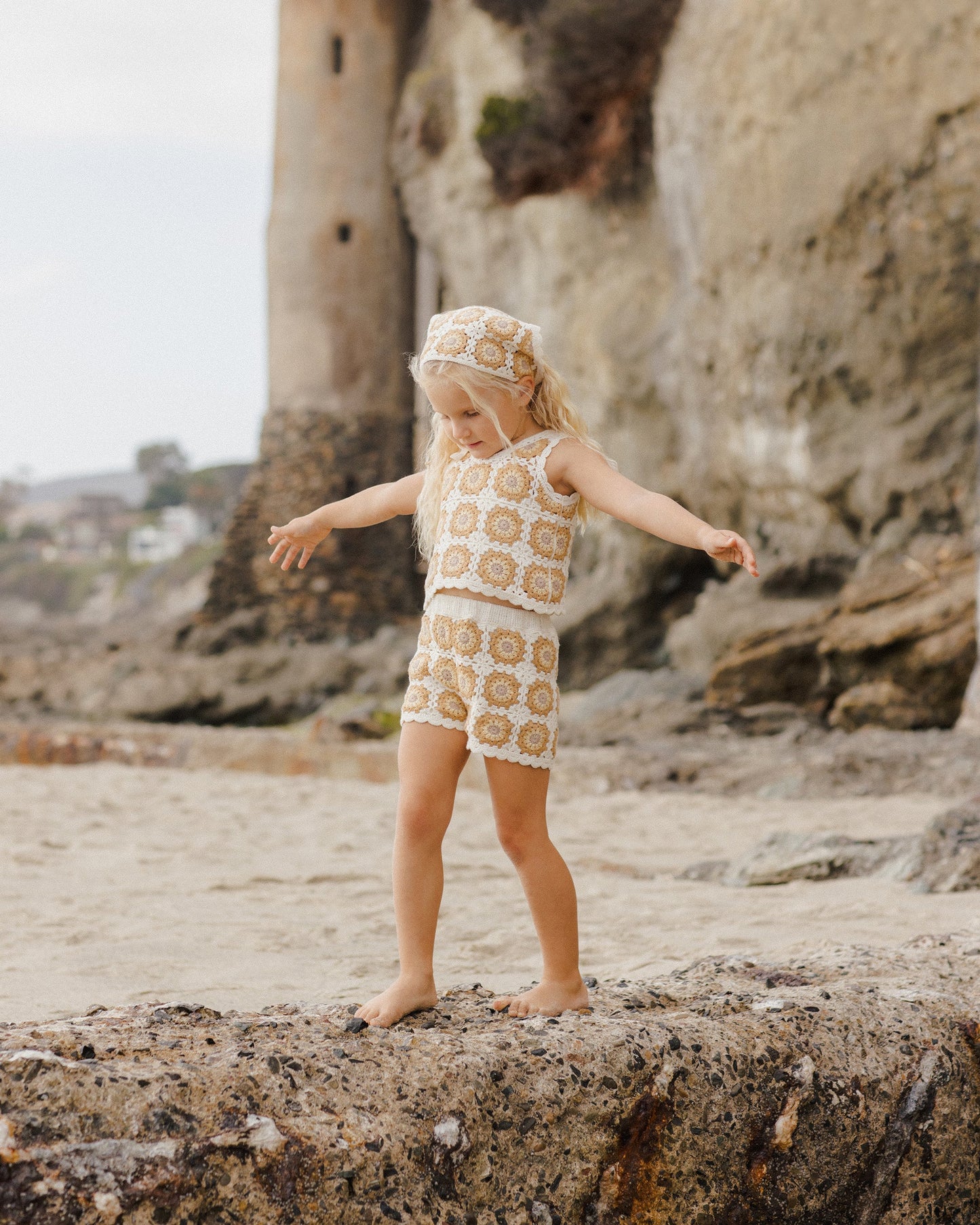 Crochet Tank Set || Marigold Daisy