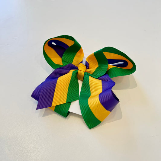 Mardi Gras Mambo Hair Bow