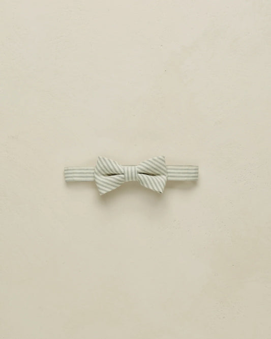 Bow Tie || Sage Stripe