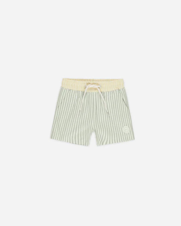 Boardshort Sage Stripe