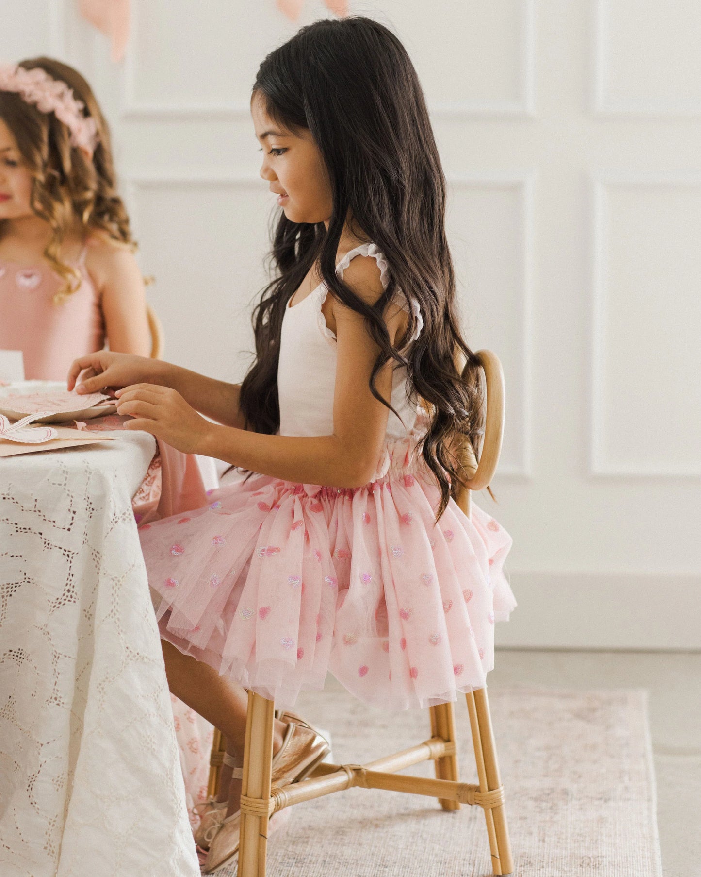 Lottie Tutu set | Blush Hearts