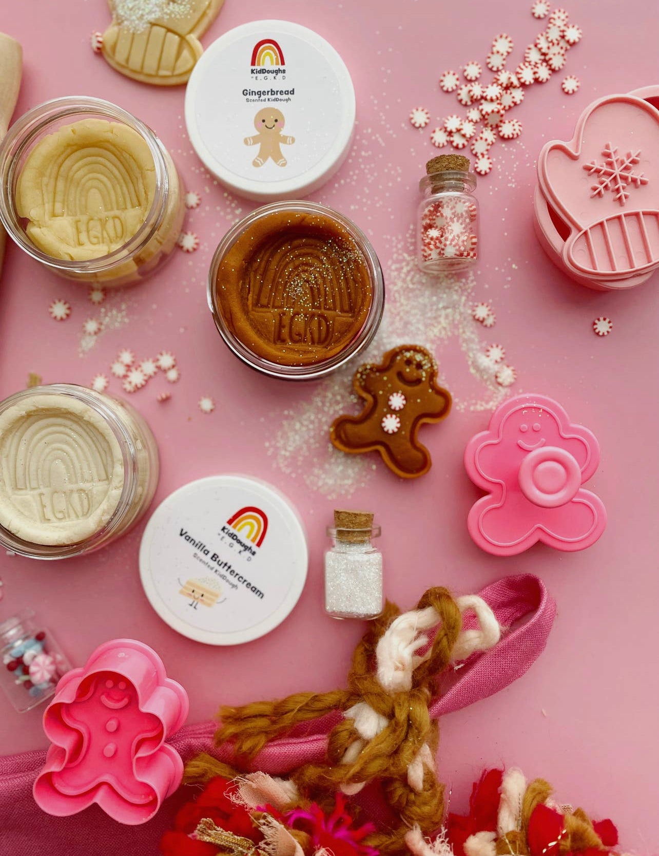 Holiday Cookies Sensory Play Dough Kit