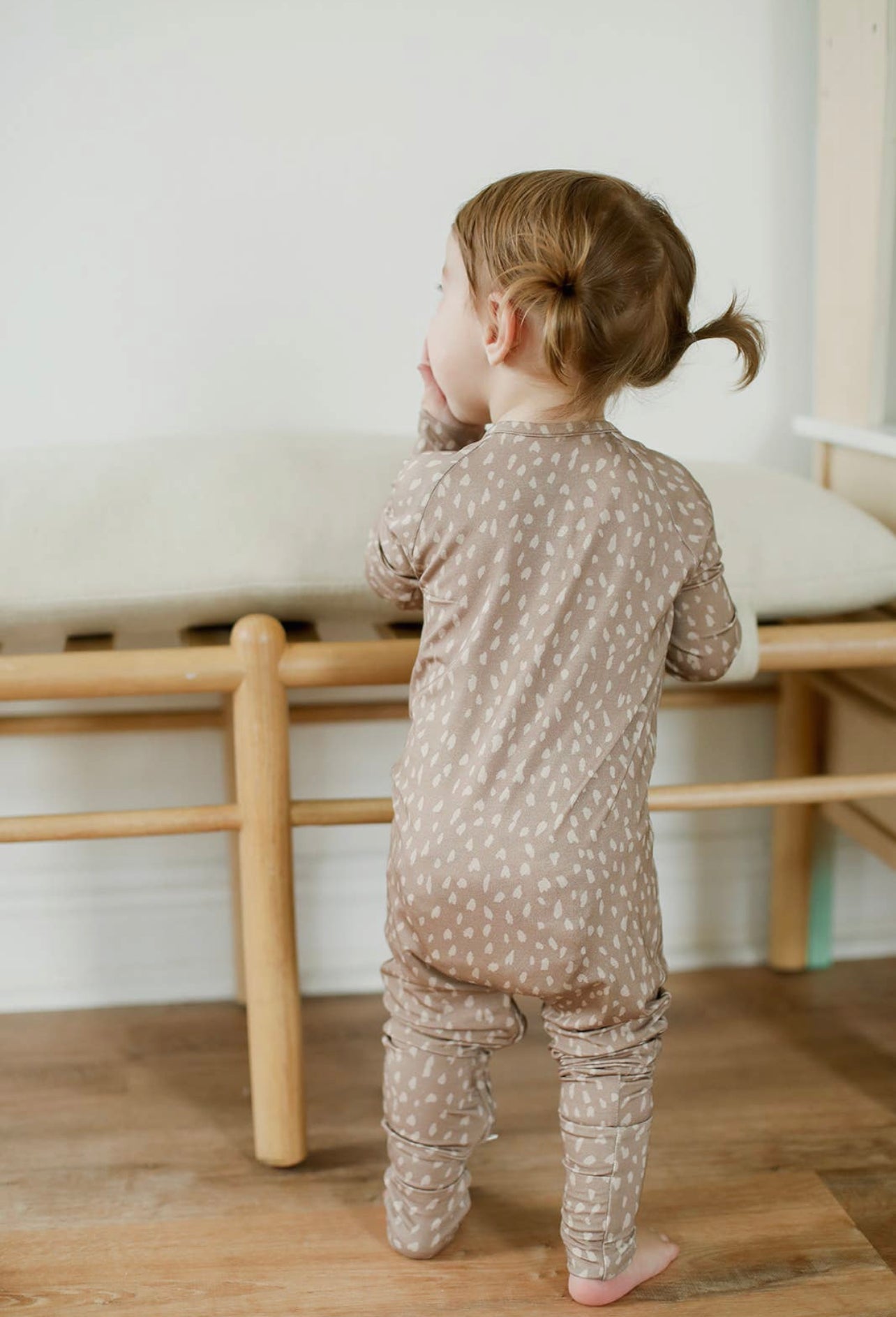 Fawn Spots Double Zip Bamboo Sleeper
