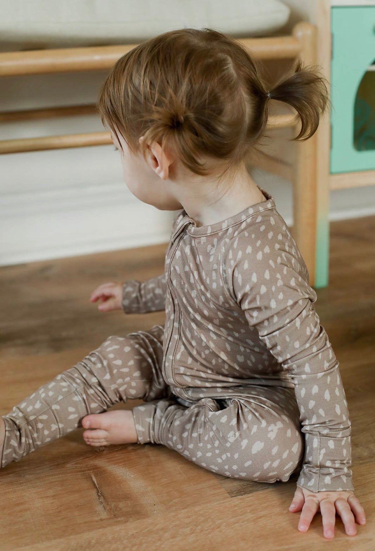 Fawn Spots Double Zip Bamboo Sleeper