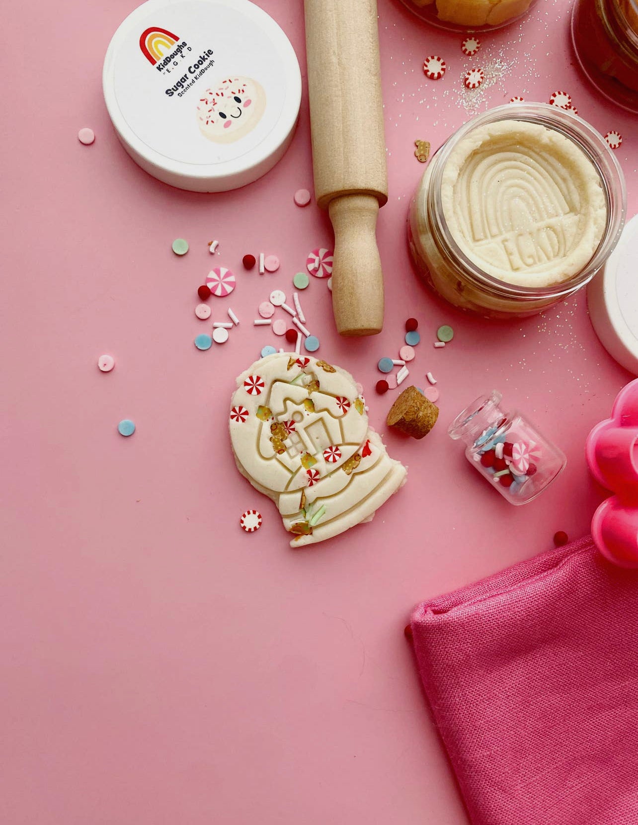 Holiday Cookies Sensory Play Dough Kit