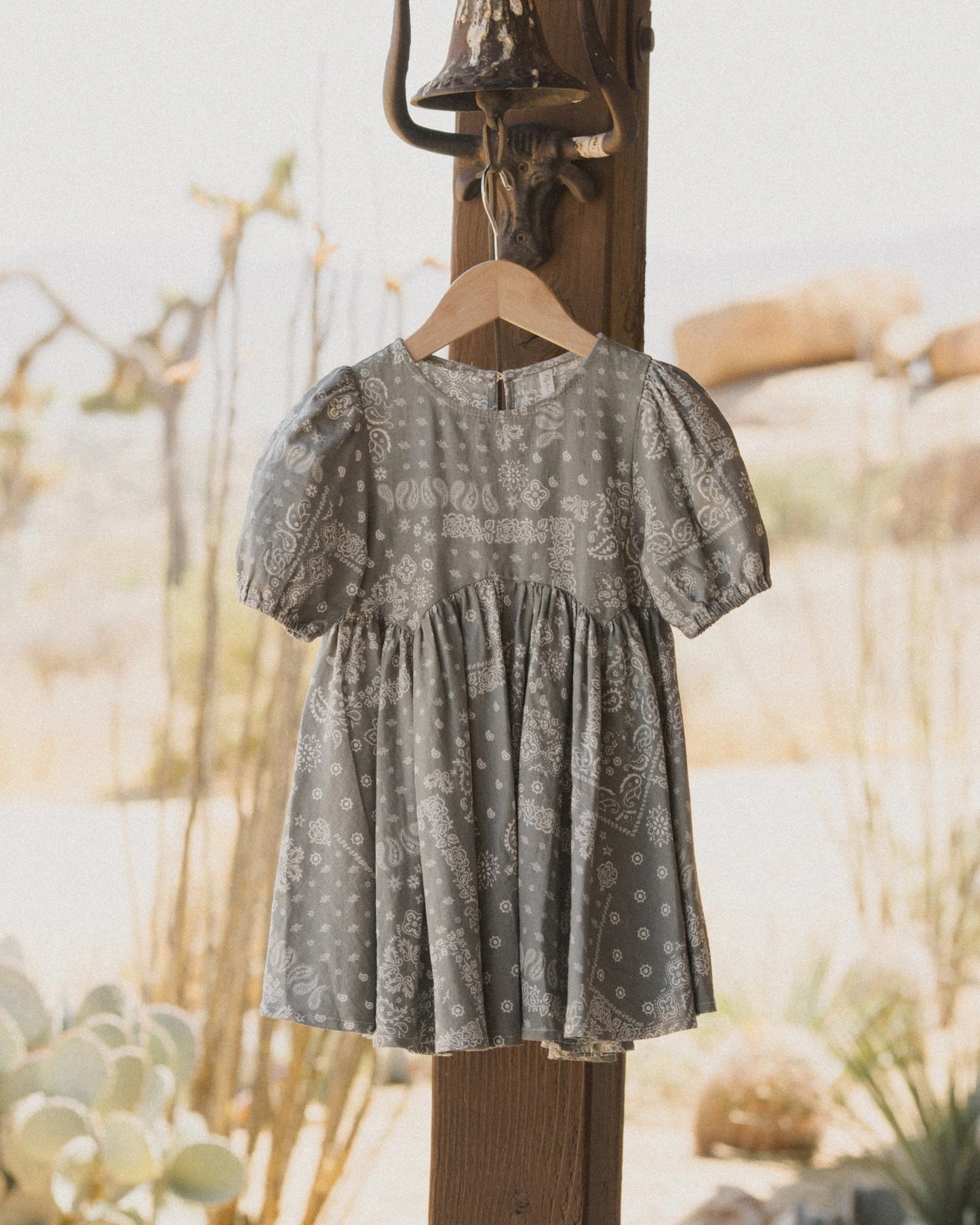 Rose Dress (laurel bandana)