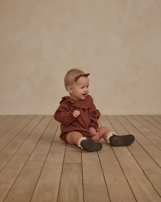 Colette Romper (Brick)