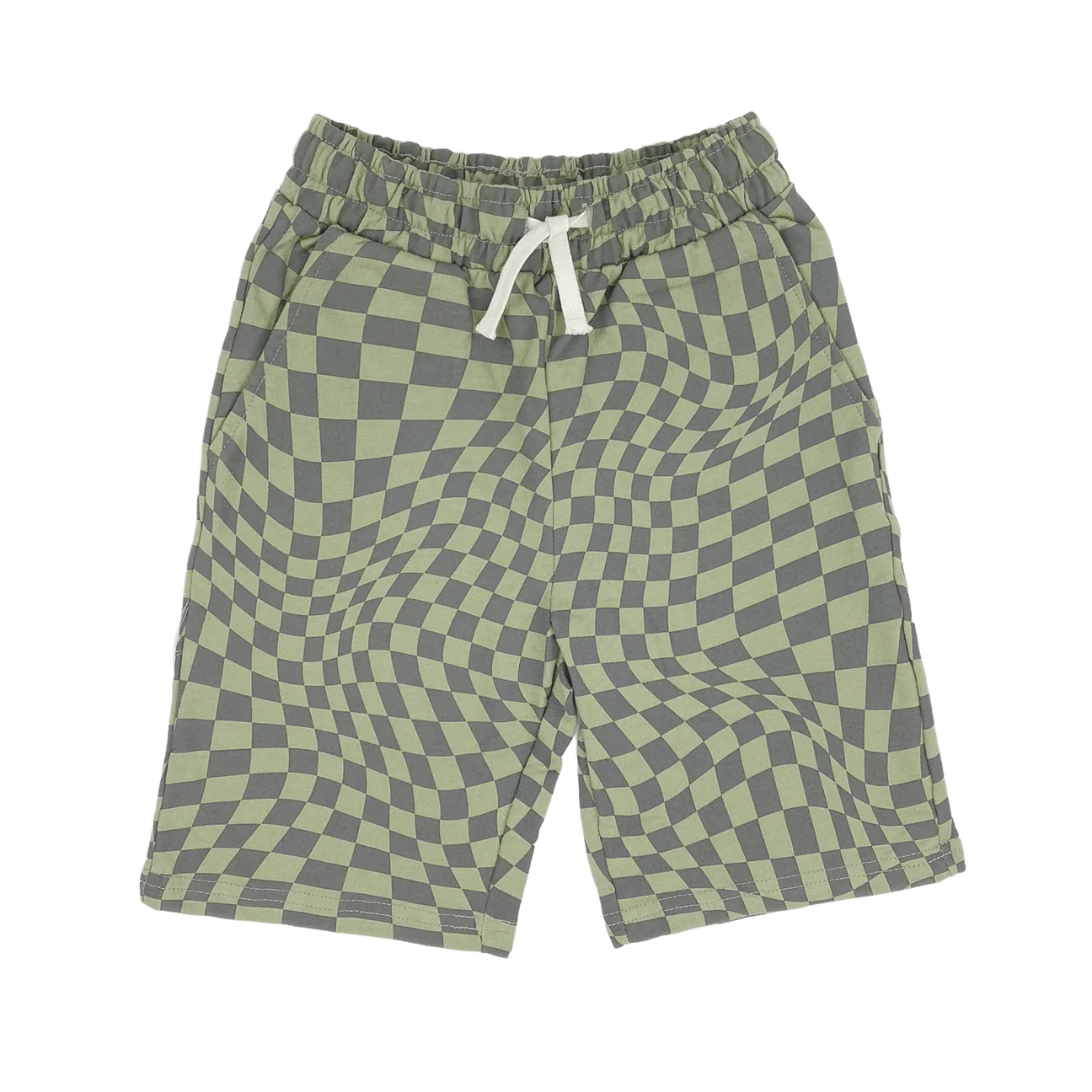 Wavy Shorts (army+ faded black)