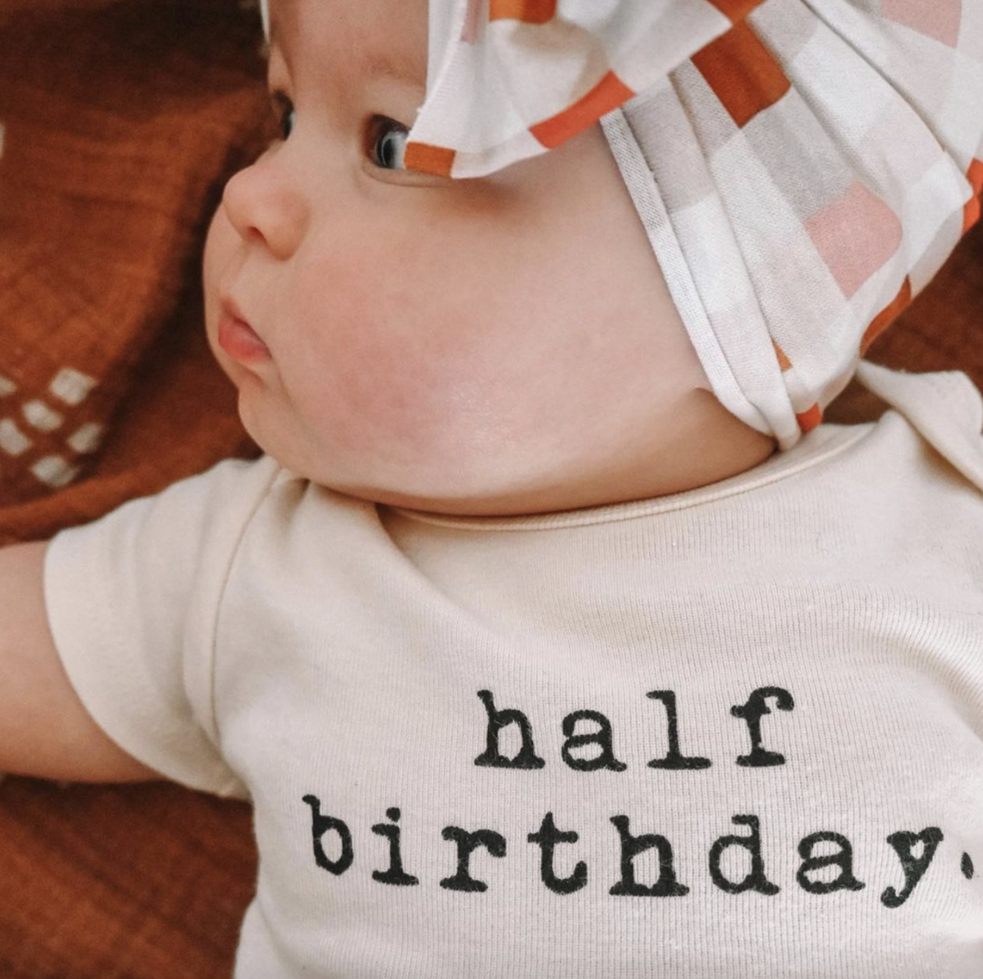 Half Birthday Onesie