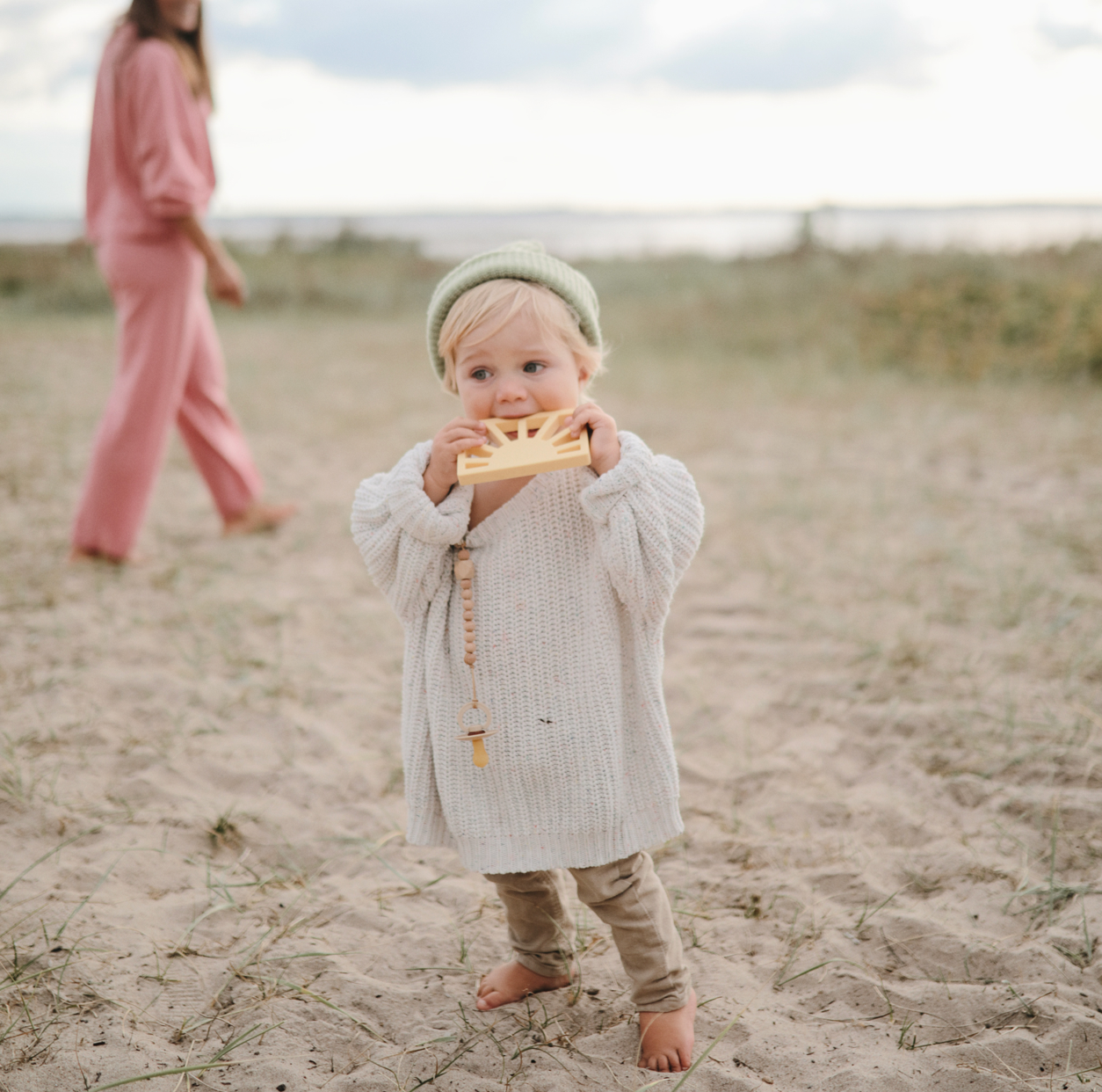 Sun Teether (Mustard Yellow)