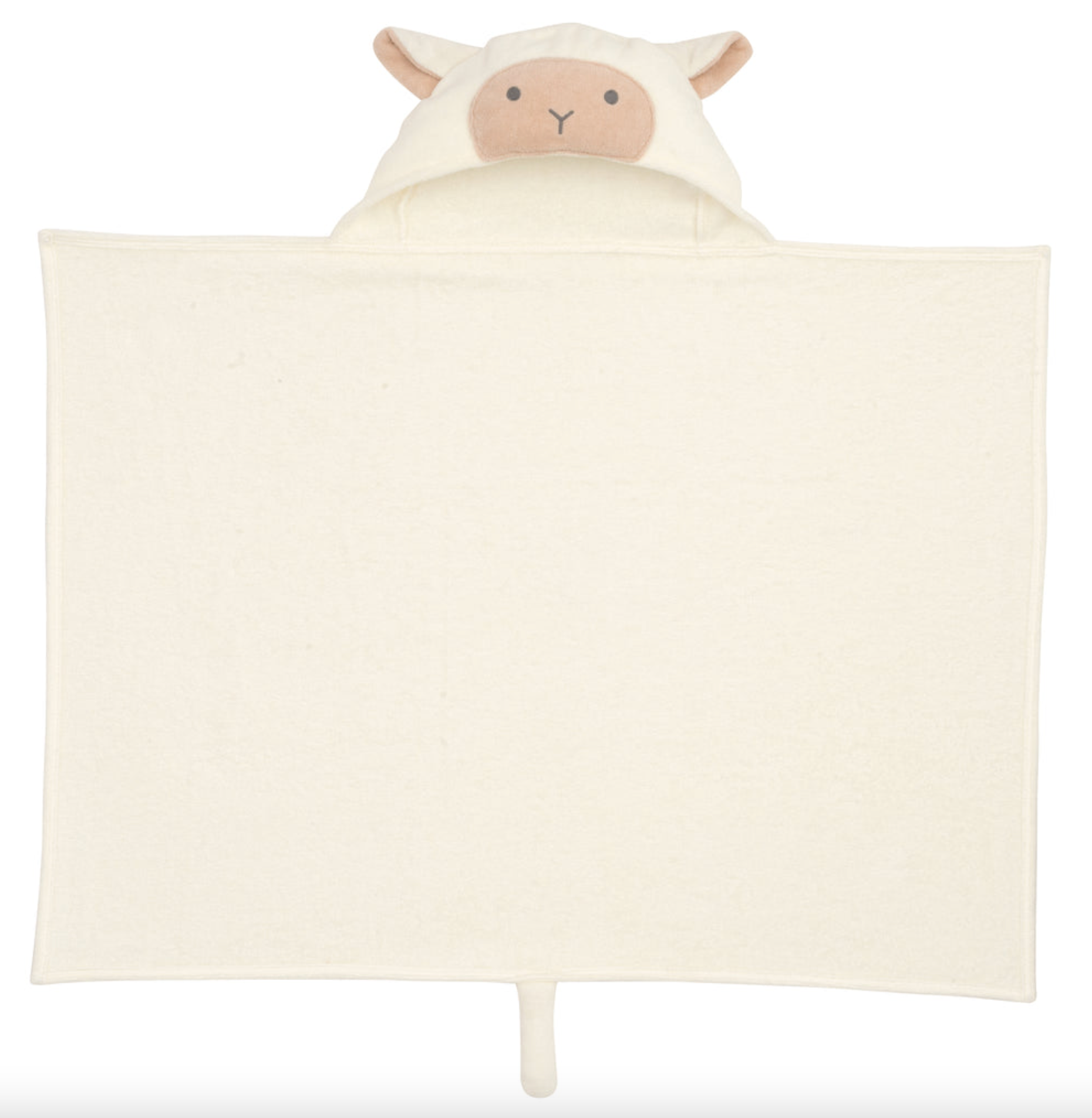 Hooded Lambie Baby Bath Towel