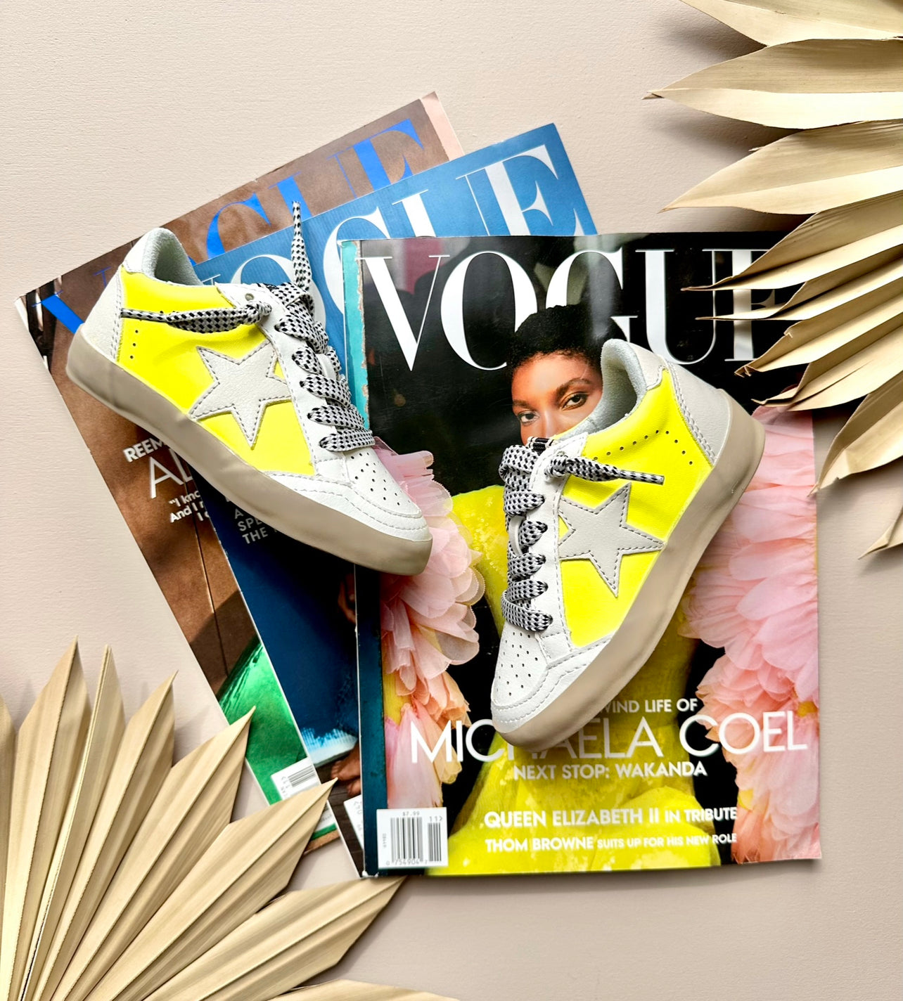 Paz Sneakers Mommy + Me (neon yellow)