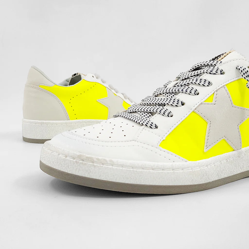Paz Sneakers Mommy + Me (neon yellow)