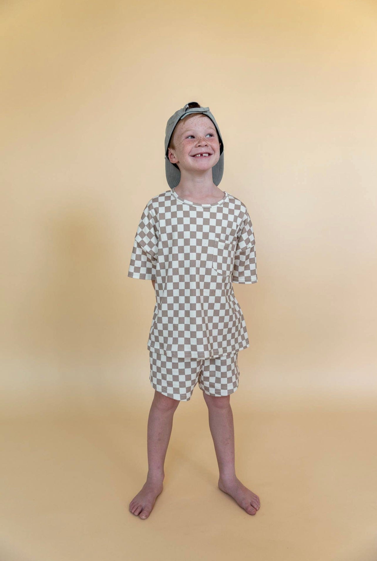 Oversized Two Piece Set | Checkers