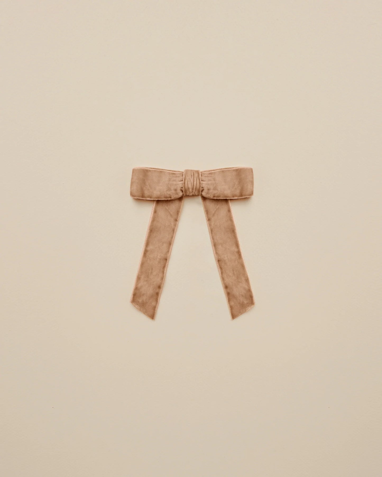 Velvet Bow (Apricot)