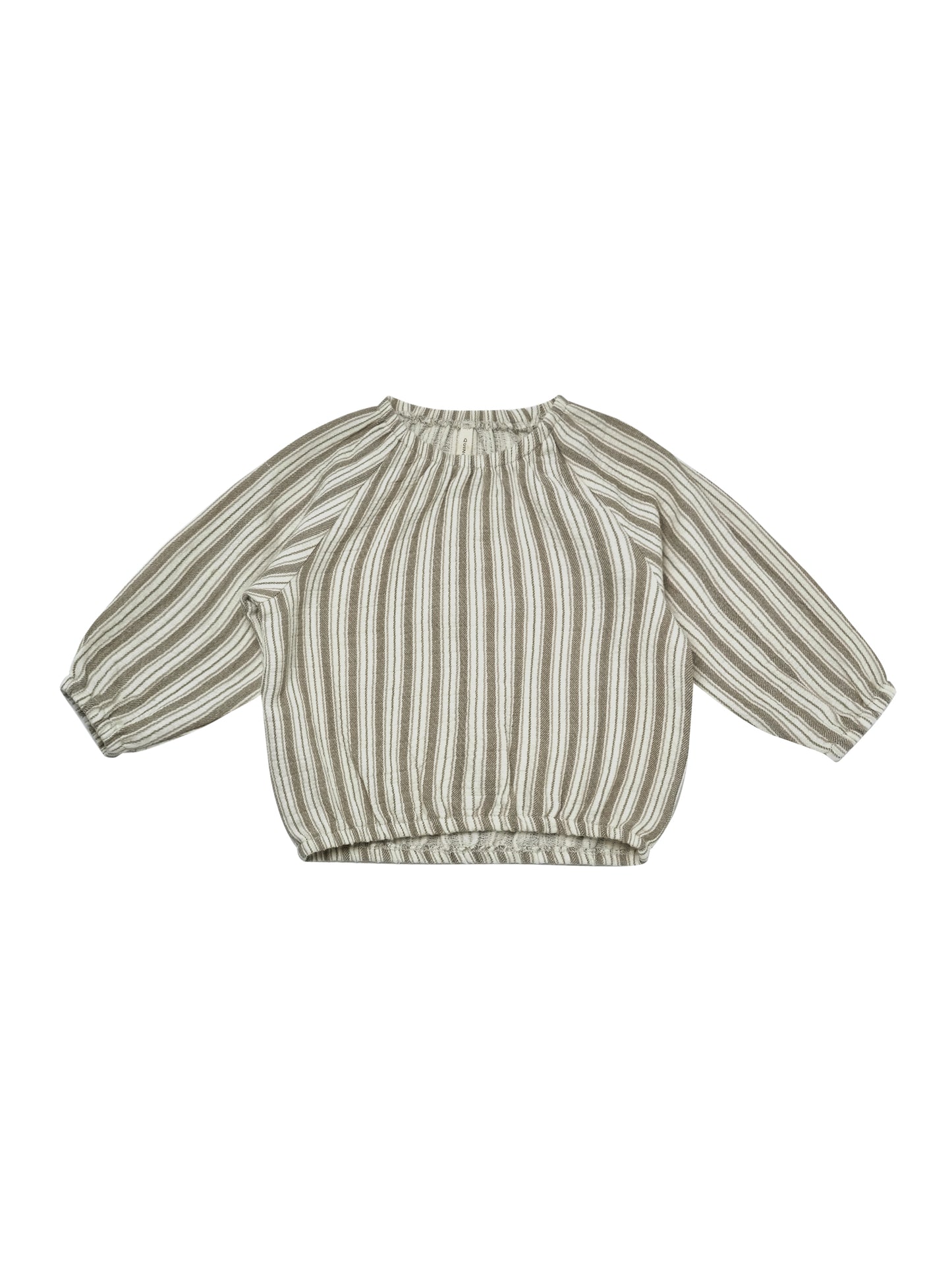 Cinch Long Sleeve Tee & Bloomer Set (Fern Stripe)