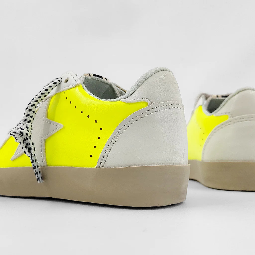 Paz Sneakers Mommy + Me (neon yellow)