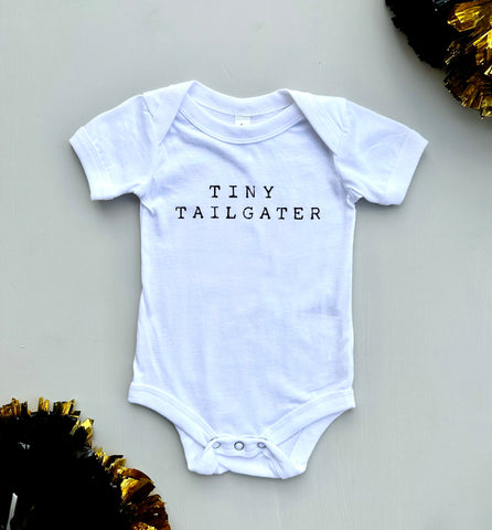 Tiny Tailgater Onesie