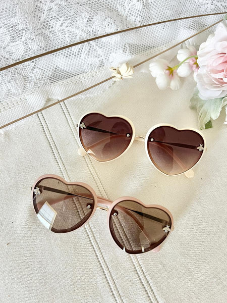 Heart Sunnies (cream)