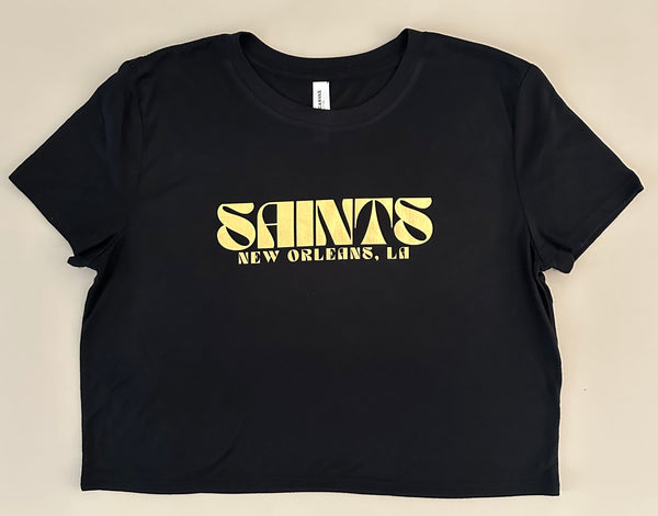 SAINTS Cropped Tee