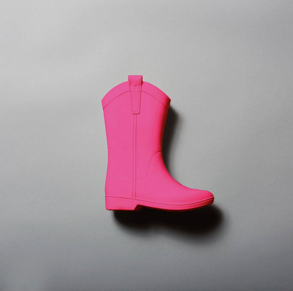 All Weather Rubber Cowboy Boot(pink)