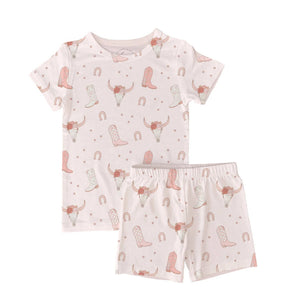 Cowgirl Up Shortie Bamboo Set