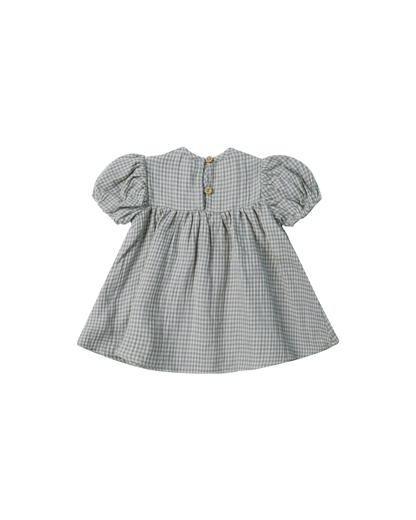 Carina Dress (Blue Gingham)