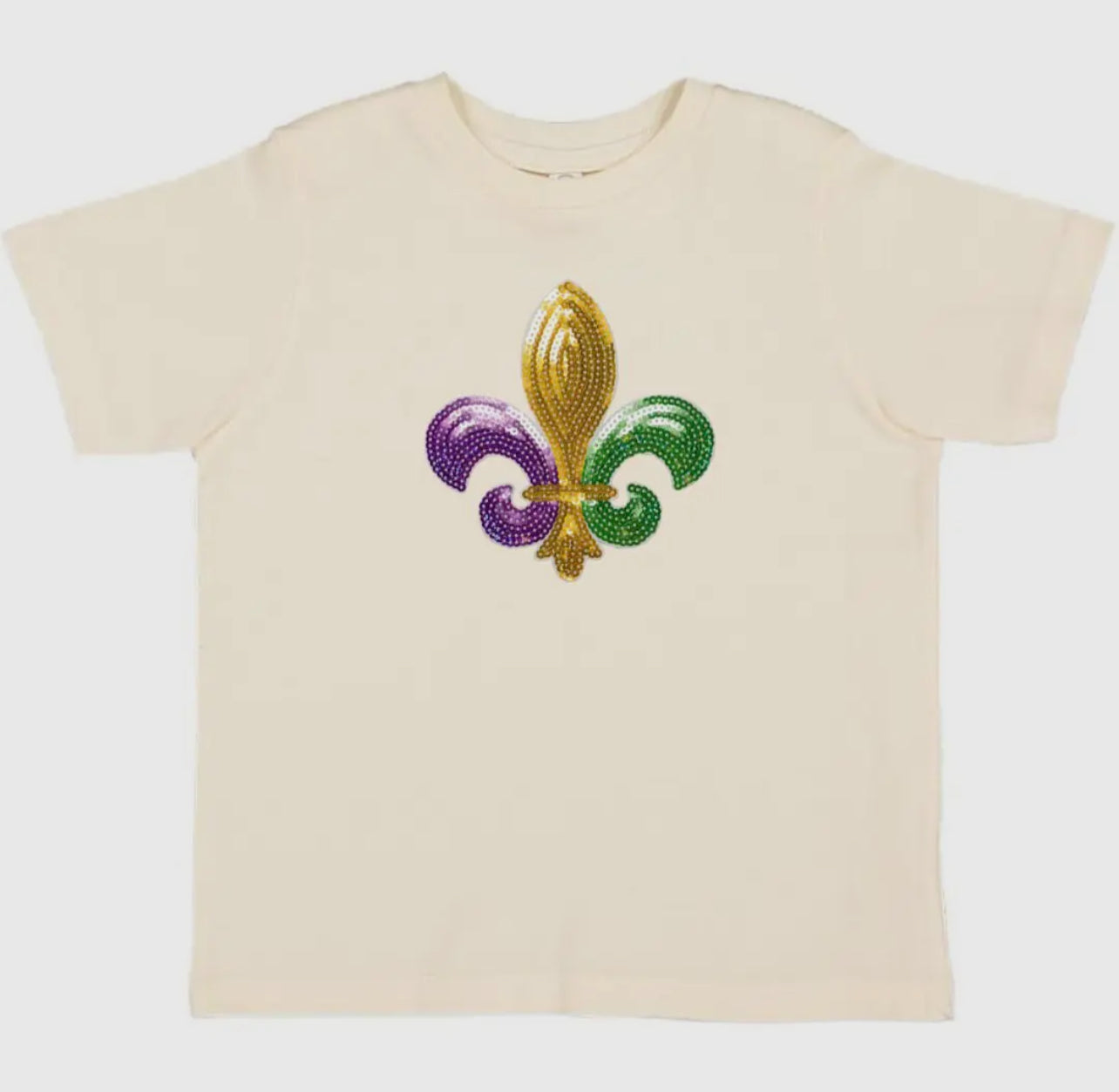 Fleur De Lis Patch Short Sleeve Tee