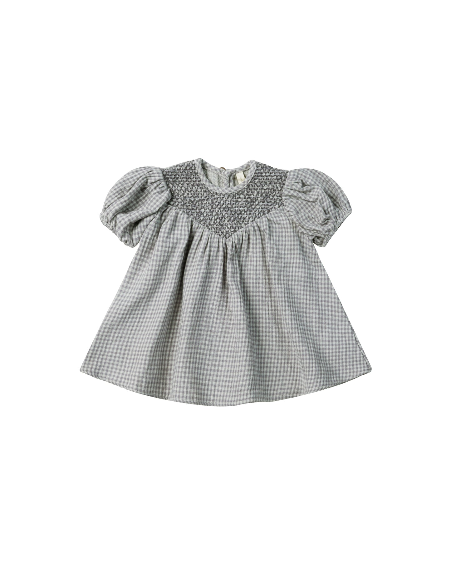Carina Dress (Blue Gingham)