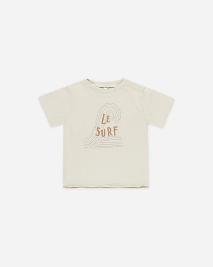 Raw Edge Tee || Le Surf
