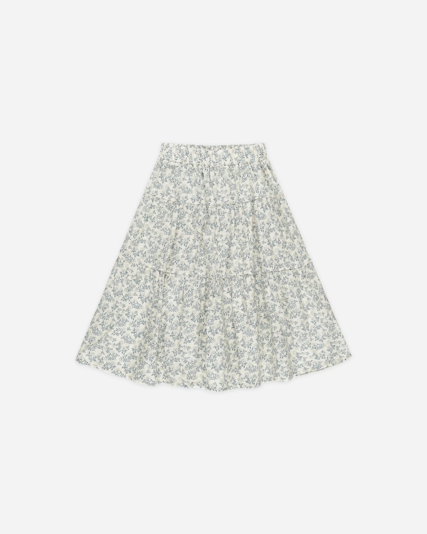 Tiered Midi Skirt || Blossom