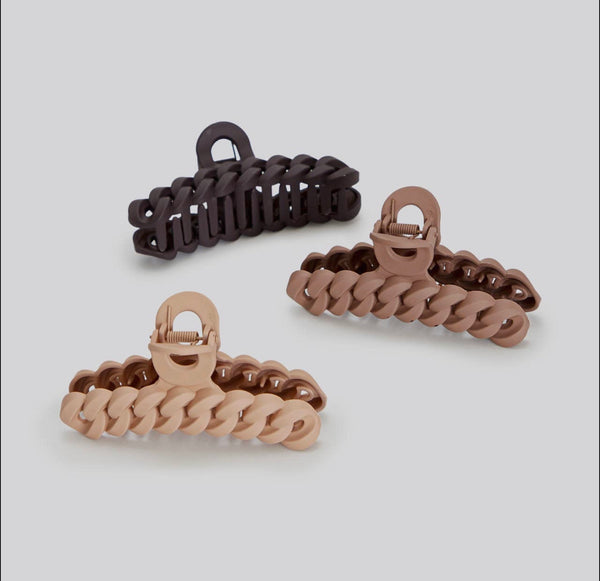 Chain Claw Clip 3pcs