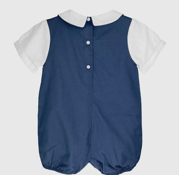 Shortall with Pintucks and Side Tabs